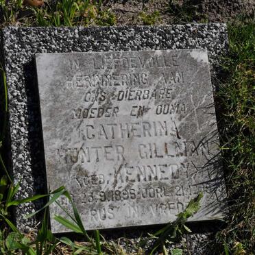 GILLMAN Catherina Hunter nee KENNEDY 1898-1979
