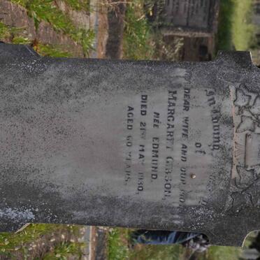 GIBSON Margaret nee EDMUND -1930