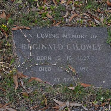 GILOWAY Reginald 1897-1971