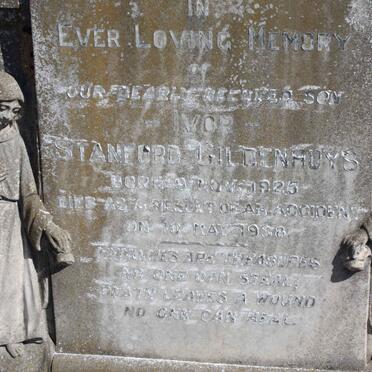 GILDENHUYS Ivor Stanford 1925-1938