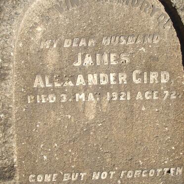 GIRD James Alexander -1921