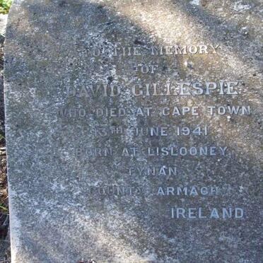 GILLESPIE David -1941