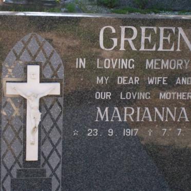 GREEN Marianna 1917-1989