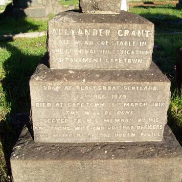 GRANT Alexander 1870-1912