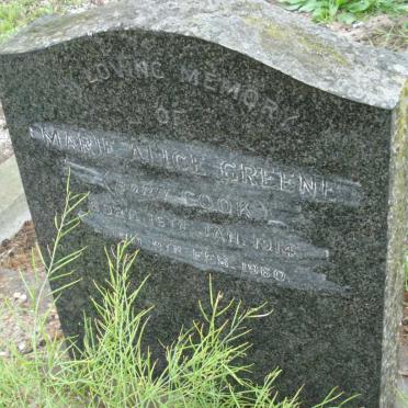 GREENE Marie Alice nee COOK 1914-1960