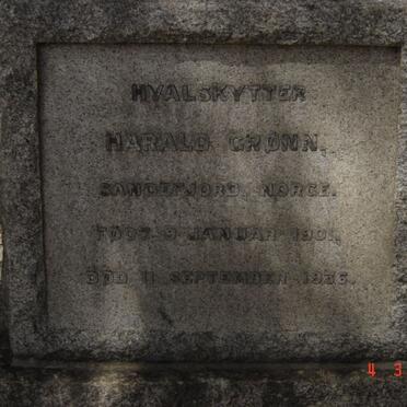 GRONN Harald 1901-1936