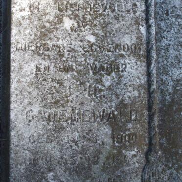 GROENEWALD J.H. 1900-19nn