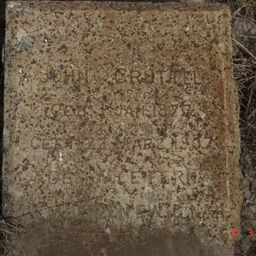 GRUTTEL John 1877-1907