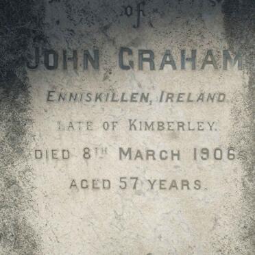 GRAHAM John  -1906