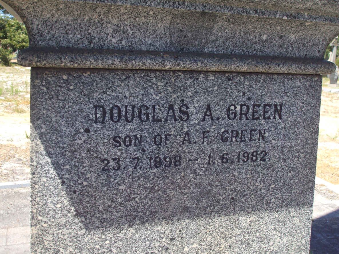 GREEN Douglas A. 1898-1982