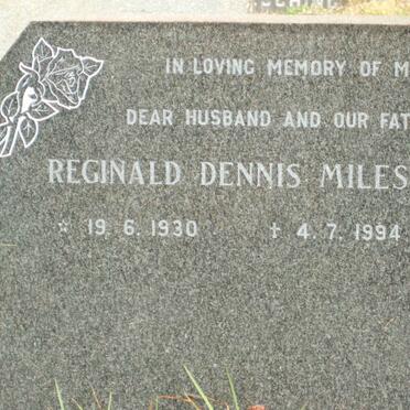 MILES Reginald Dennis 1930-1994