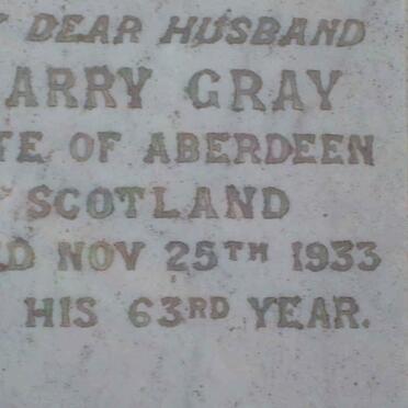 GRAY Harry -1933