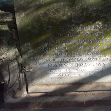 HAWKINS William -1949 &amp; Mary -1962
