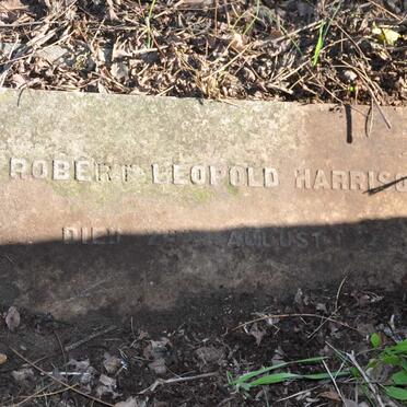HARRISON Robert Leopold -192?