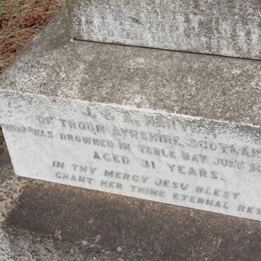 HARVEY Annie Mary -1894