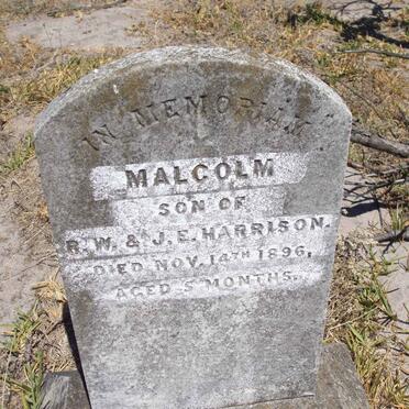 HARRISON Malcom -1896