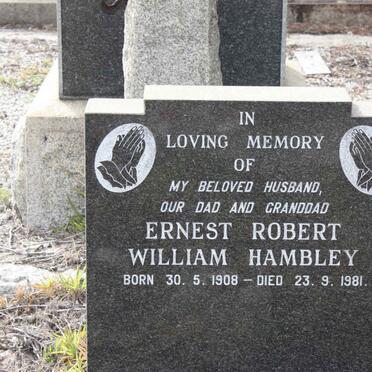 HAMBLEY Ernest Robert William 1908-1981