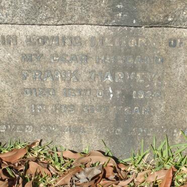 HARVEY Frank -1922
