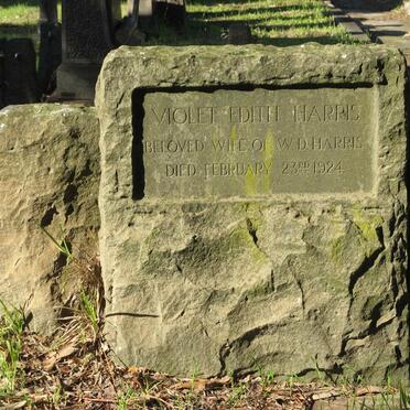HARRIS Violet Edith -1924