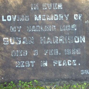 HARRISON Susan   -1958