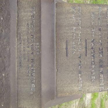 HANDIDGE George Henry -1929 &amp; Eleanor Gore HASKINS -1920 :: HANDIDGE Edgar -1921