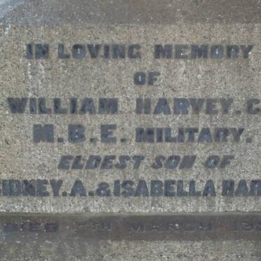 HARVEY Sidney Albert ??-1949 &amp; Isabella -1939 :: HARVEY William -192?