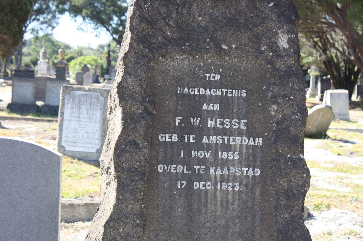 HESSE F.W. 1855-1923