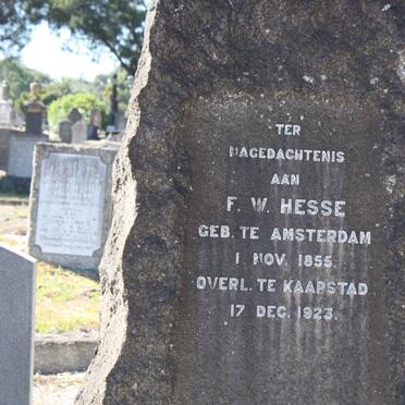 HESSE F.W. 1855-1923