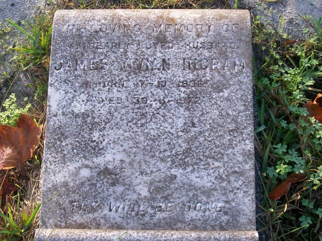 INGRAM James Vivian 1906-1972