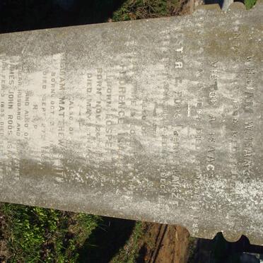 ISAACS William W. 1890-1892 :: ISAACS Victor A. 1894-1895