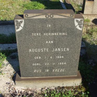 JANSEN Auguste 1884-1964
