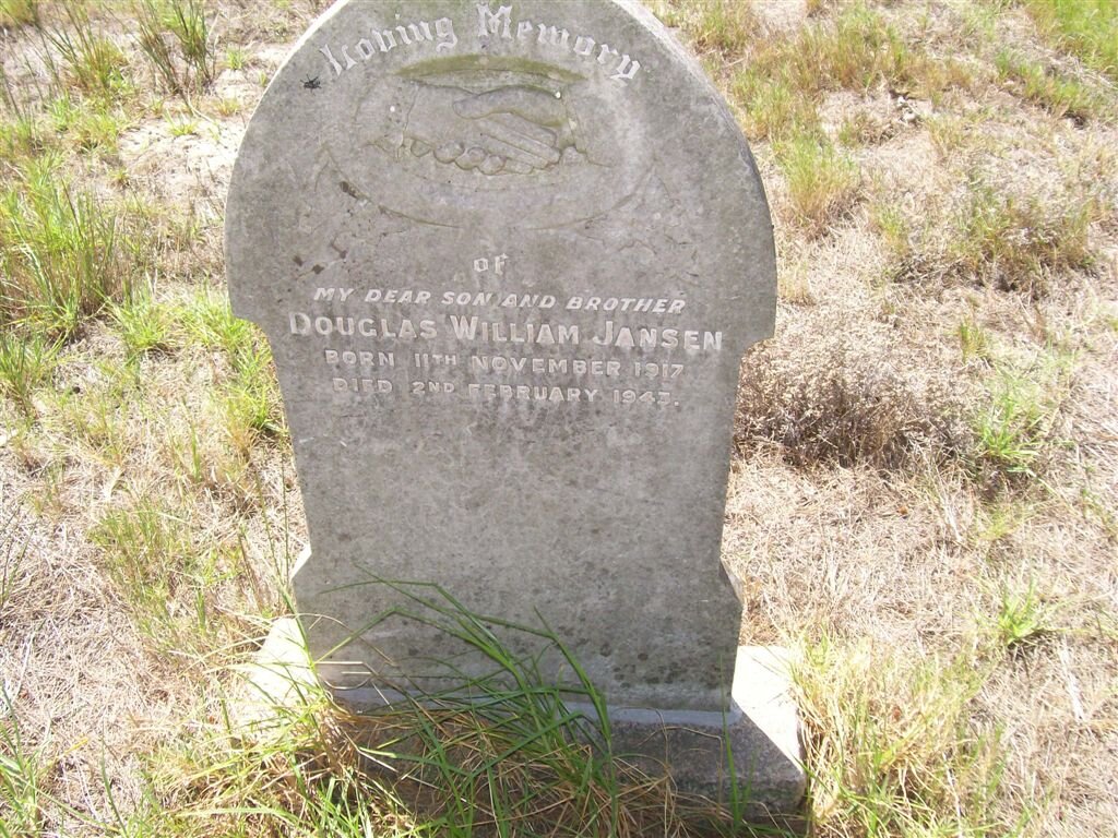 JANSEN Douglas William 1917-1943