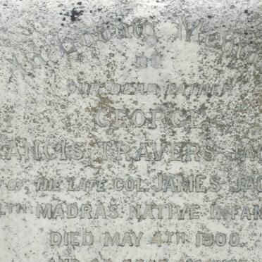 JACKSON George Francis Travers -1900