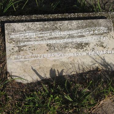 JEFFERY Leslie Harold 1908-1971