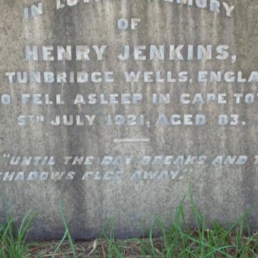 JENKINS Henry -1921