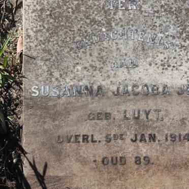JEGO Susanna Jacoba nee LUYT -1914