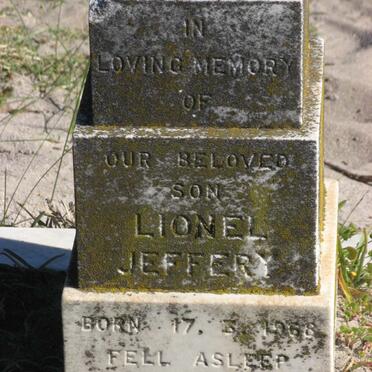 JEFFERY Lionel 1968-1968