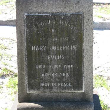 JEVONS Mary Josephine -1940