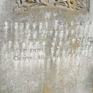 JONGH Johanna, de nee STRYDOM 1900-1954