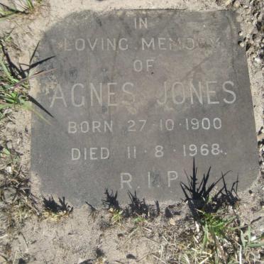 JONES Agnes 1900-1968