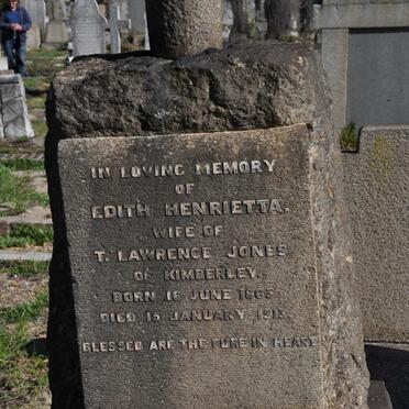 JONES Edith Henrietta 1863-1913