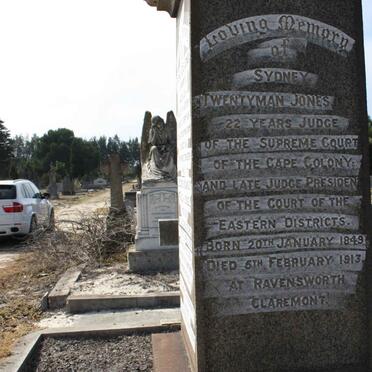 JONES Sydney Twentymen 1849-1913