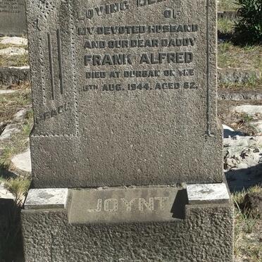 JOYNT Frank Alfred -1944