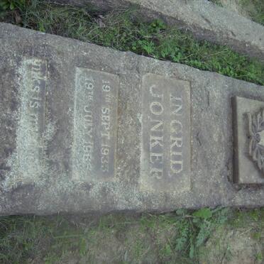 JONKER Ingrid 1933-1965