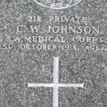 JOHNSON Peter J. 1862-1914 :: JOHNSON C.W. -1918