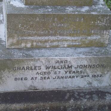 JOHNSON Charles William -1932 &amp; Agnes Hylda SIDDA -1914