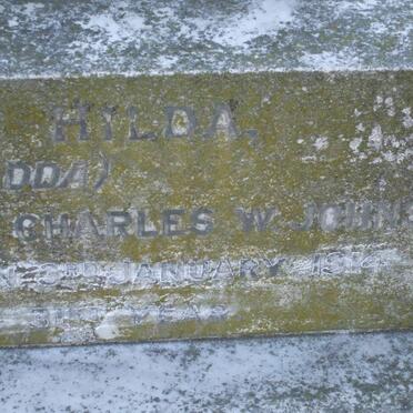 JOHNSON Agnes Hylda nee SIDDA -1914