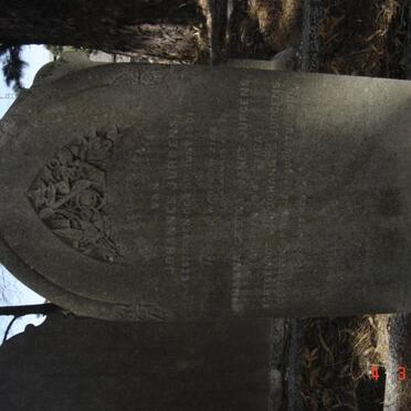 JURGENS Johannes -1901 &amp; Johanna Gezina Janet D'OLIVEIRA -1910