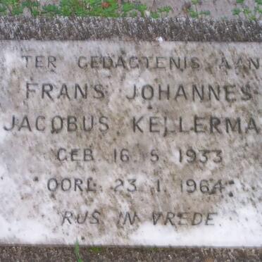 KELLERMAN Frans Johannes Jacobus 1933-1964