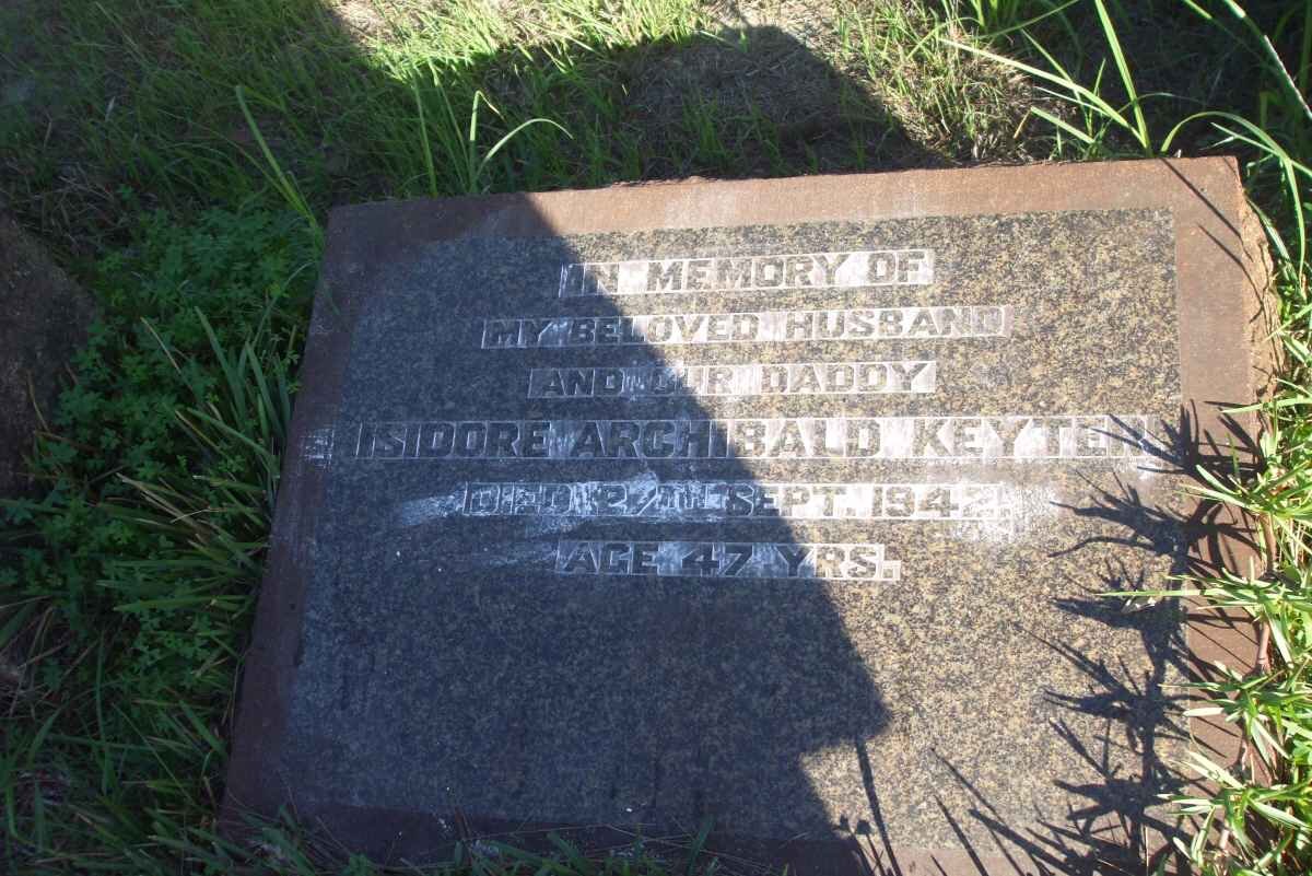 KEYTEN Isidore Archibald  -1942